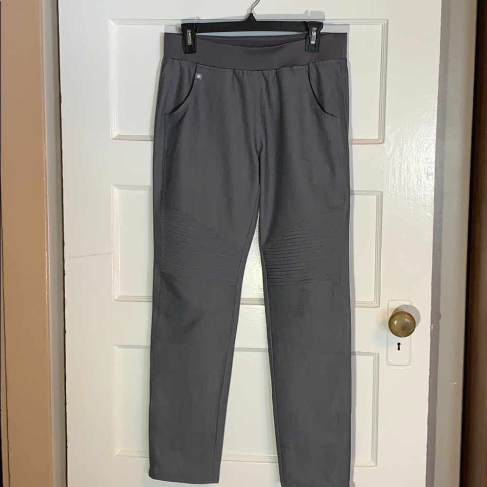 Figs Kanye Moto Scrub Pants